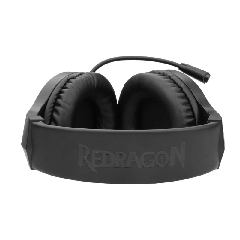 Redragon Hylas Over-Ear RGB herný headset, Aux (mikrofón a slúchadlá) / USB (iba napájanie), čierny
