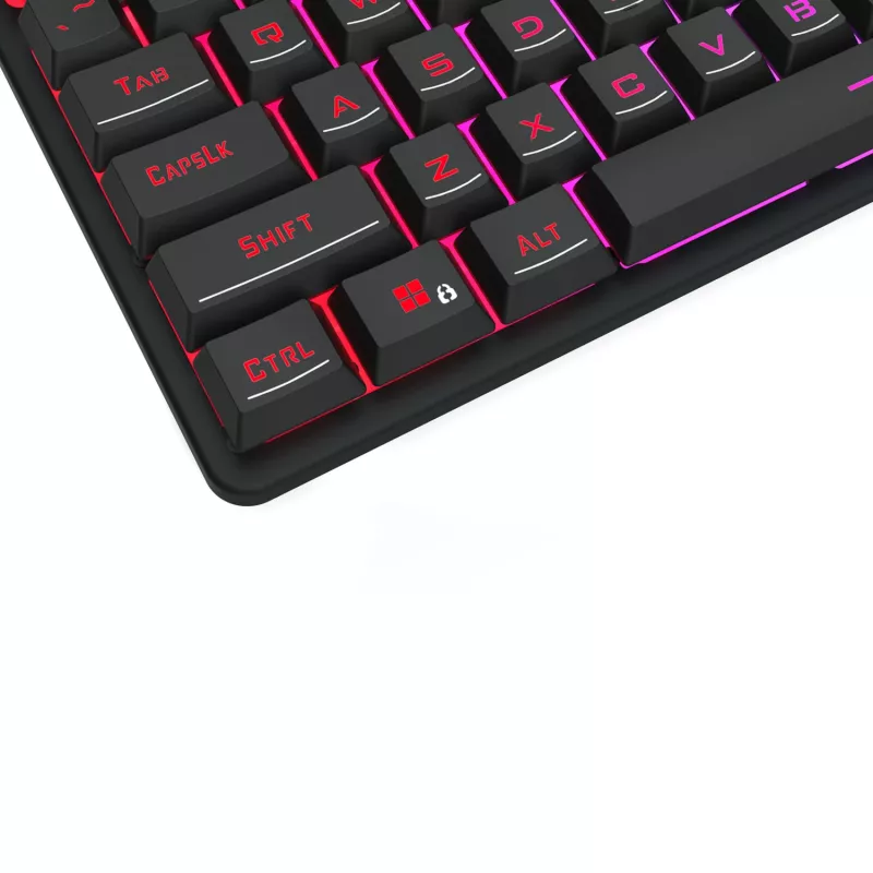 Redragon K521 RGB NETHERBANE 104-tlačidlá membránová herná klávesnica