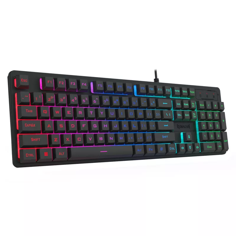 Redragon K521 RGB NETHERBANE 104-tlačidlá membránová herná klávesnica