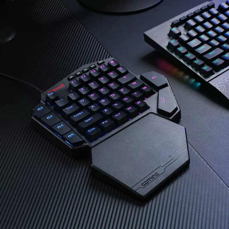Redragon K585 DITI ELITE PRO RGB 40% bezdrôtová mechanická herná klávesnica - modré spínače