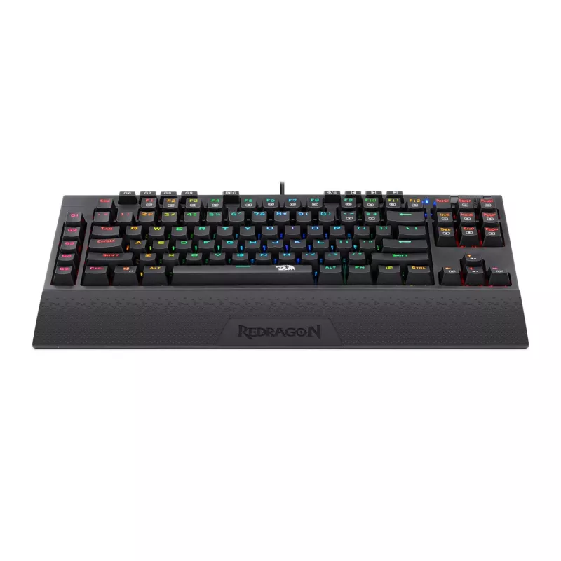 Redragon K588 RGB Pro BROADSWORD TKL mechanická káblová herná klávesnica - čierna