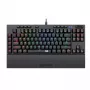 Redragon K588 RGB Pro BROADSWORD TKL mechanická káblová herná klávesnica - čierna