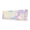 Redragon K768VI-WL Eisa 100 Bezdrôtová herná klávesnica, Lilac