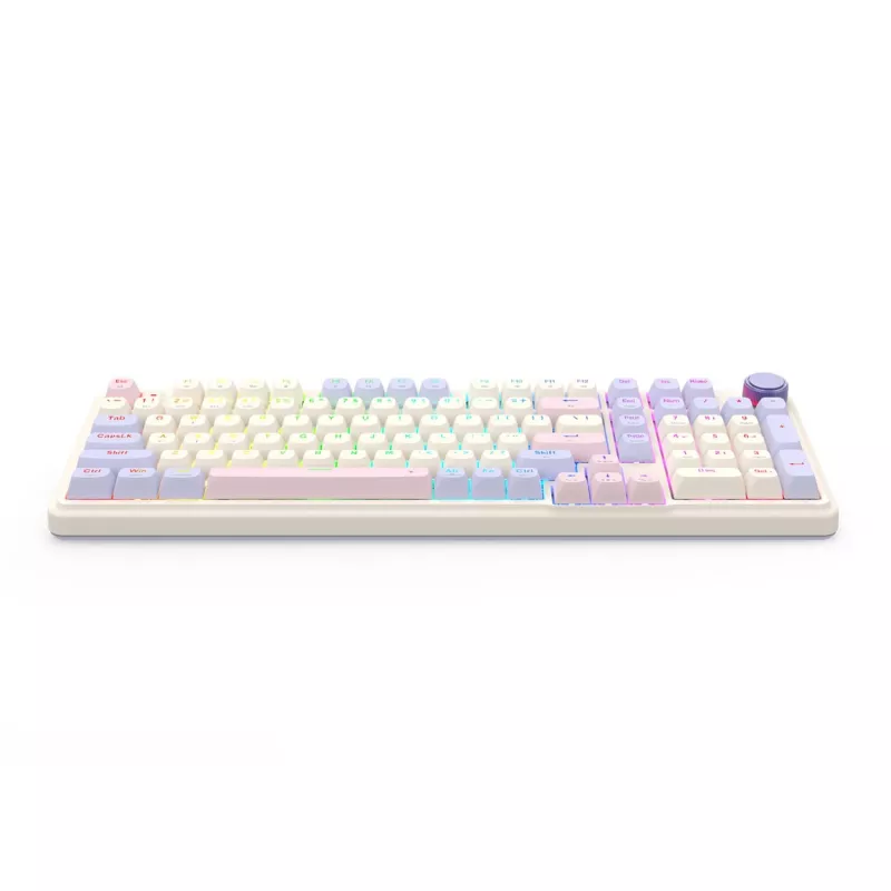 Redragon K768VI-WL Eisa 100 Bezdrôtová herná klávesnica, Lilac