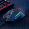 Redragon M616 TRIDENT 10000DPI RGB herná myš - čierna