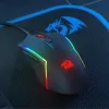 Redragon M616 TRIDENT 10000DPI RGB herná myš - čierna