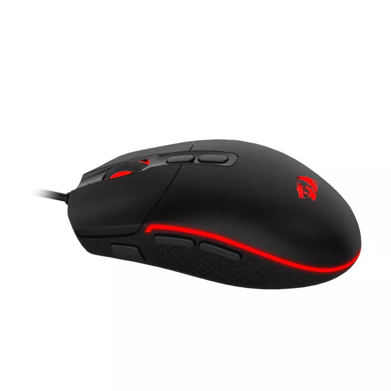 Redragon M719 INVADER RGB 10000 DPI káblová optická herná myš - čierna