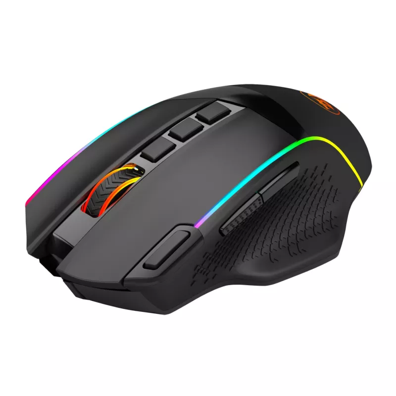 Redragon M991 RGB PRO ENLIGHTENMENT 26000 DPI tri-mode bezdrôtová herná myš - čierna