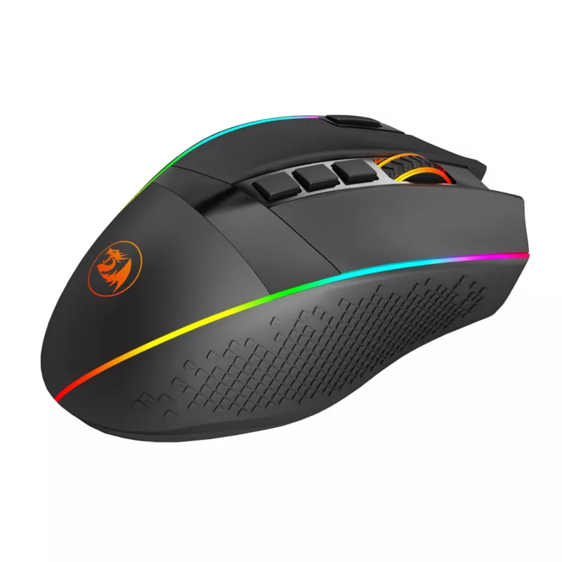 Redragon M991 RGB PRO ENLIGHTENMENT 26000 DPI tri-mode bezdrôtová herná myš - čierna