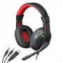 Redragon Over-Ear ARES Aux RGB herný headset - čierny
