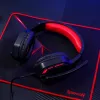 REDRAGON Over-Ear THEMIS Aux herný headset - čierny