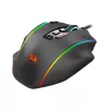 REDRAGON PERDICTION 4 12400DPI RGB MMO ergonomická gaming myš - čierna