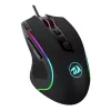 REDRAGON PREDATOR 4000DPI RGB ergonomická herná myš - čierna