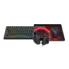 Redragon RD-S149 4-in-1 herná sada: RGB klávesnica, optická myš, headset & podložka pod myš