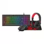 Redragon RD-S149 4-in-1 herná sada: RGB klávesnica, optická myš, headset & podložka pod myš