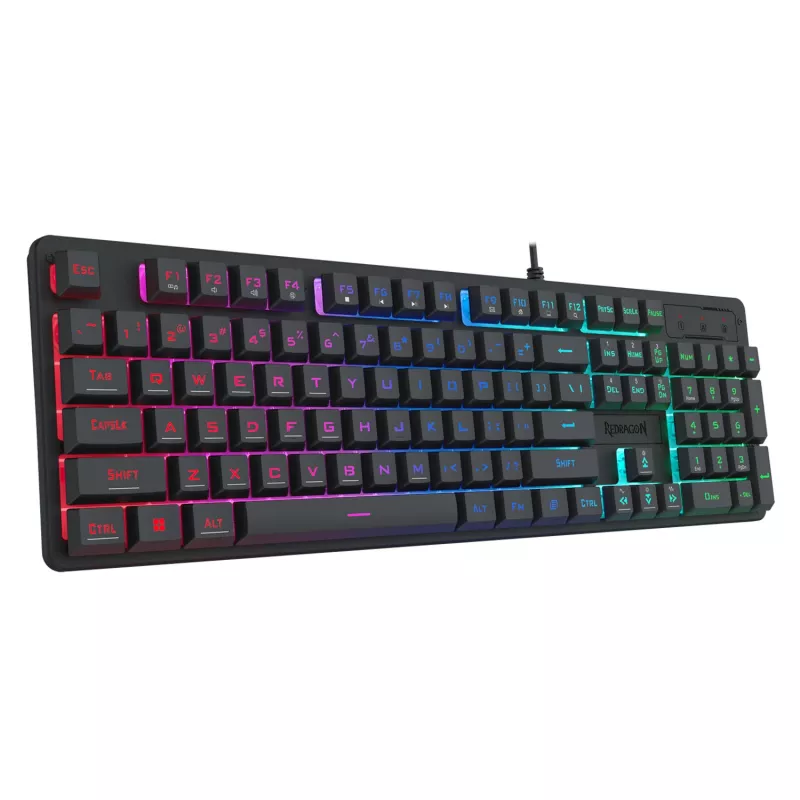 Redragon S107 RGB Gaming Essentials káblová herná sada klávesnice a myši