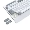 Redragon S151 Káblová RGB herná klávesnica a myš set - biela a sivá