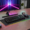 Redragon S162 RGB 3-režimová bezdrôtová mechanická herná klávesnica a myš combo - čierna