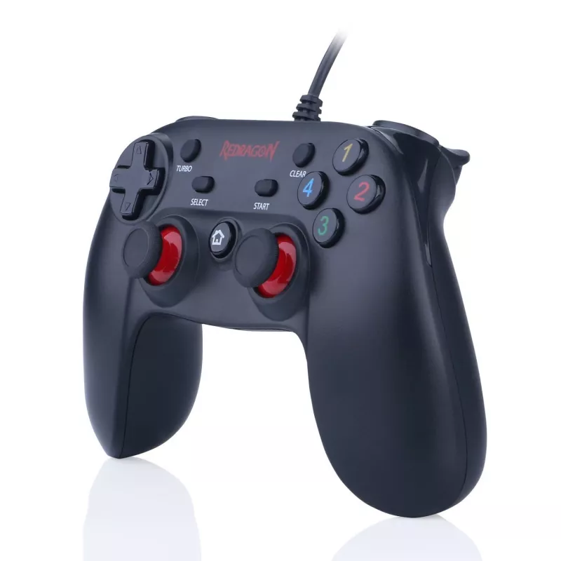 REDRAGON SATURN káblový X/D-Input PC ovládač čierny
