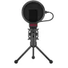 REDRAGON SEYFERT 3,5-mm jack herný mikrofón so statívom - čierny