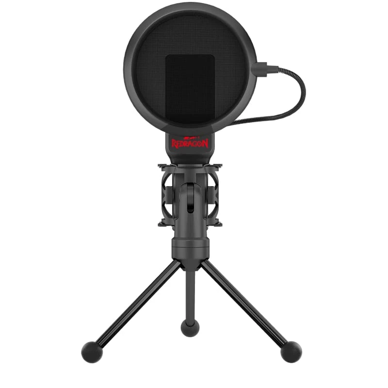 REDRAGON SEYFERT 3,5-mm jack herný mikrofón so statívom - čierny