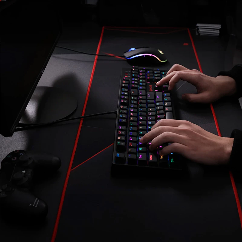 Redragon SURARA K582RGB mechanická RGB herná klávesnica - čierna