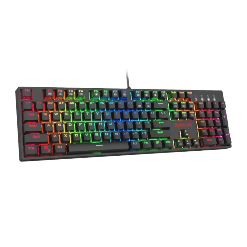 Redragon SURARA K582RGB mechanická RGB herná klávesnica - čierna