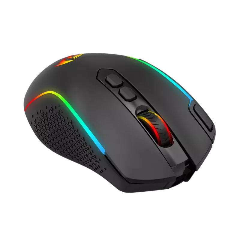 Redragon TAIPAN MAX 12000DPI bezdrôtová herná myš – čierna