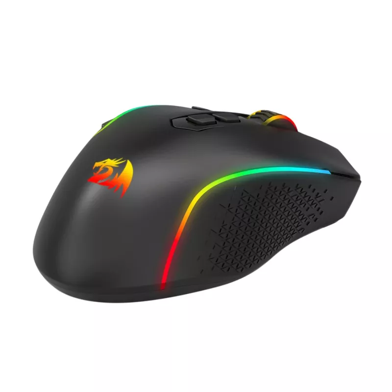 Redragon TAIPAN MAX 12000DPI bezdrôtová herná myš – čierna