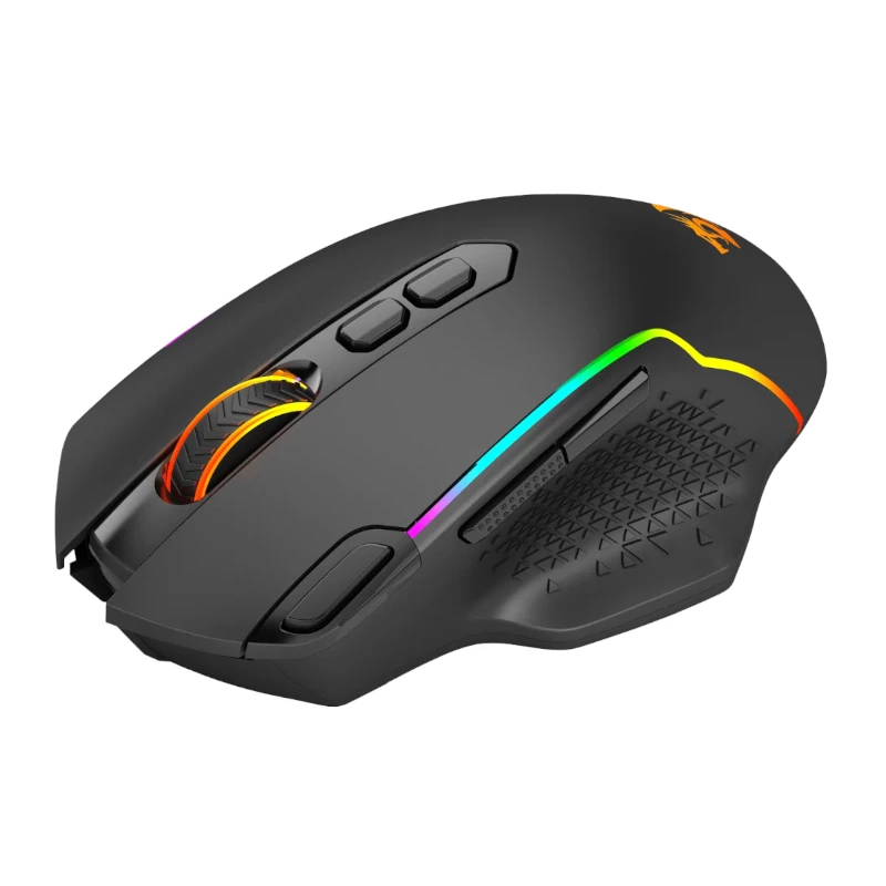 REDRAGON Taipan Pro 10000DPI RGB bezdrôtová herná myš - čierna