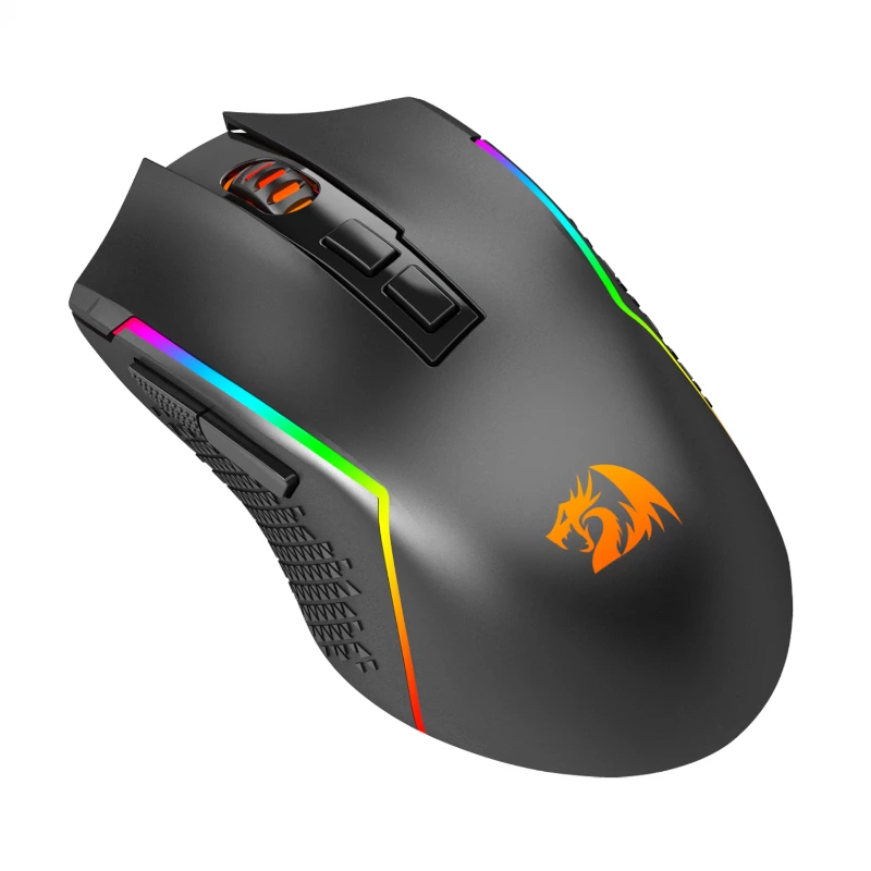 REDRAGON Trident Pro 8000DPI RGB herná myš - čierna