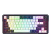 Redragon UCAL K673 PRO 65% Tri-Mode bezdrôtová mechanická herná klávesnica - čierna (Hot-Swappable, Gasket Mount, RGB)