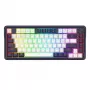 Redragon UCAL K673 PRO 65% Tri-Mode bezdrôtová mechanická herná klávesnica - čierna (Hot-Swappable, Gasket Mount, RGB)
