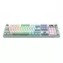 Redragon WYVERN K761 Pro Full-Size RGB bezdrôtová mechanická herná klávesnica - biela/zelená