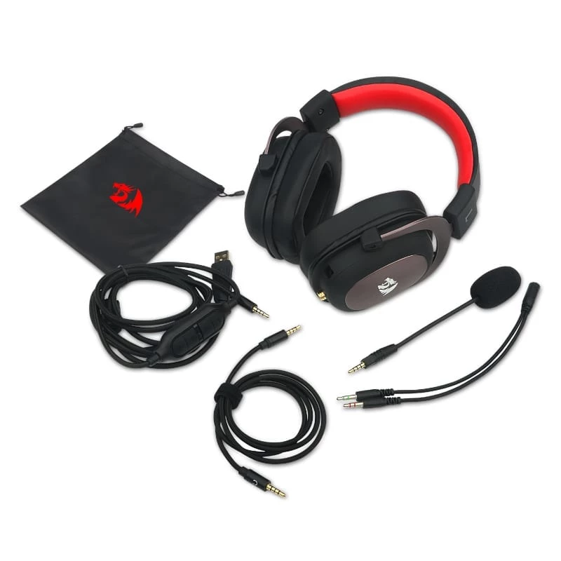 REDRAGON ZEUS 2 USB herný headset - čierny