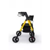 REH Marsylia štvorkolesový rollator so sedadlom, žltý RF-617/Ż