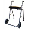 REH RF-651/CZA dvojkolesový rollator so sedadlom, hliník, čierna
