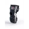 REH Stabilmax O-1241/M otvorená krátka kolenná bandáž s patelou, Medium, čierna