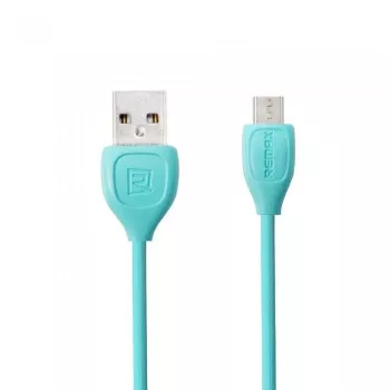 REMAX Lesu kábel Micro RC-050m modrý - USB 2.0 nabíjací a dátový kábel, 0,5 m