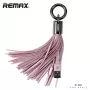 REMAX Tassels Ring dátový kábel pre Lightning ružový 1m