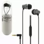 REMAX Universal WI80 čierne káblové in-ear slúchadlá s mikrofónom