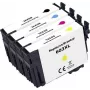 Renkforce kompatibilné atramentové náplne kombinované balenie pre Epson 603XL (čierna, azúrová, purpurová, žltá) RF-I-E-603XLBKCMY4PK RF-7187228
