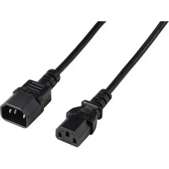Renkforce Deluxe predlžovací napájací kábel C13 na C14 2 m čierny RF-7176936