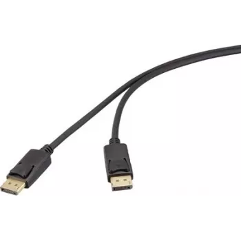 Renkforce DisplayPort kábel 2 m čierny 4K UHD RF-6830474
