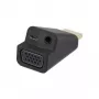 Renkforce HDMI na VGA adaptér s 3,5-mm audio, Full HD 1080p, čierny 041C142