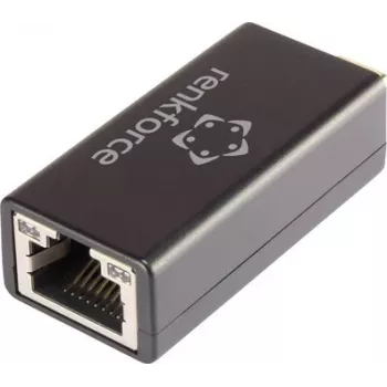 Renkforce RF-3386050 USB-C na RJ-45 Gigabit Ethernet adaptér čierny
