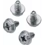 Renkforce RF-4618686 skrutky napájacieho zdroja M3.5 x 6 mm, Phillips plochá hlava, čierna, balenie 5 ks
