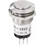 Renkforce RF-4707810 nerezové tlačidlo zvončeka 1-násobné 24 V/1 A