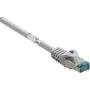 Renkforce RF-5047494 CAT 6a S/FTP patch kábel, RJ45, 0,5 m, sivá, ochrana západky, samozhášavý