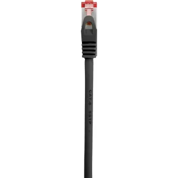 Renkforce RF-5469256 CAT 6 S/FTP patch kábel, RJ45, 2 m, čierny, snagless, zlaté kontakty, samozhášavý